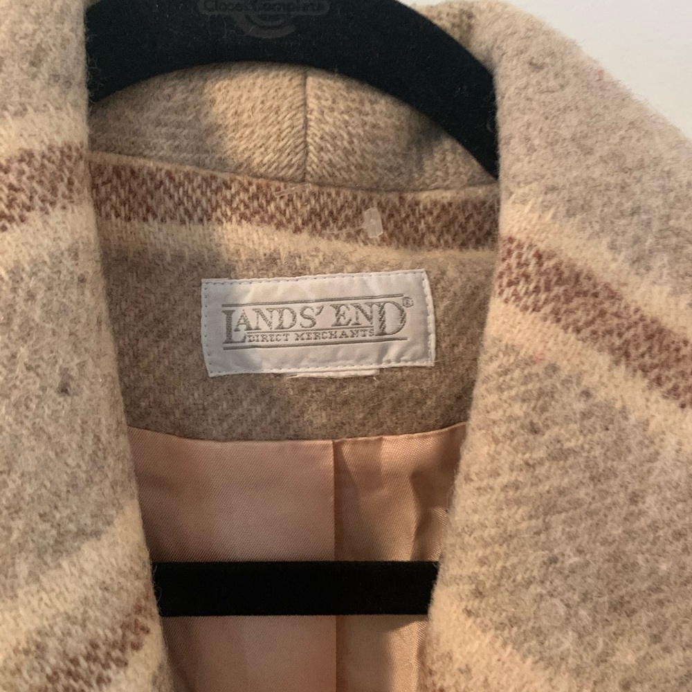 Lands End Striped Jacket - Picture 3 of 5